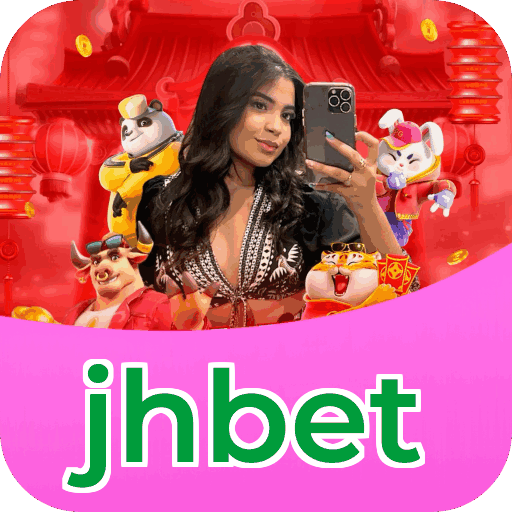 Interface do aplicativo jhbet mostrando jogos disponíveis no iOS e Android